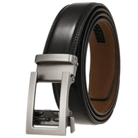 HKM-282067 Luxury Automatic Leather Belt with Belt Buckles for Men - Model Ly33-30016