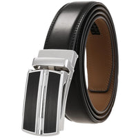 HKM-282067 Luxury Automatic Leather Belt with Belt Buckles for Men - Model Ly33-30016