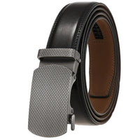 HKM-282067 Luxury Automatic Leather Belt with Belt Buckles for Men - Model Ly33-30016