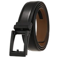 HKM-282067 Luxury Automatic Leather Belt with Belt Buckles for Men - Model Ly33-30016