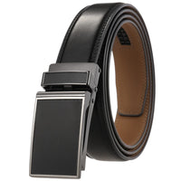 HKM-282067 Luxury Automatic Leather Belt with Belt Buckles for Men - Model Ly33-30016