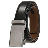 HKM-282067 Luxury Automatic Leather Belt with Belt Buckles for Men - Model Ly33-30016