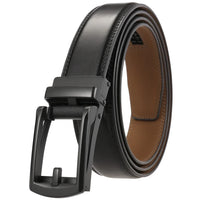 HKM-282067 Luxury Automatic Leather Belt with Belt Buckles for Men - Model Ly33-30016
