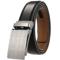 HKM-282067 Luxury Automatic Leather Belt with Belt Buckles for Men - Model Ly33-30016