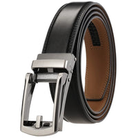HKM-282067 Luxury Automatic Leather Belt with Belt Buckles for Men - Model Ly33-30016