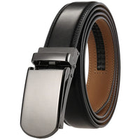 HKM-282067 Luxury Automatic Leather Belt with Belt Buckles for Men - Model Ly33-30016