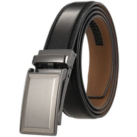 HKM-282067 Luxury Automatic Leather Belt with Belt Buckles for Men - Model Ly33-30016