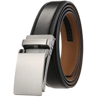 HKM-282067 Luxury Automatic Leather Belt with Belt Buckles for Men - Model Ly33-30016