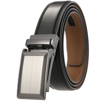 HKM-282067 Luxury Automatic Leather Belt with Belt Buckles for Men - Model Ly33-30016