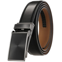 HKM-282067 Luxury Automatic Leather Belt with Belt Buckles for Men - Model Ly33-30016