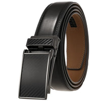 HKM-282067 Luxury Automatic Leather Belt with Belt Buckles for Men - Model Ly33-30016