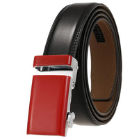 HKM-282067 Luxury Automatic Leather Belt with Belt Buckles for Men - Model Ly33-30016