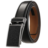 HKM-282067 Luxury Automatic Leather Belt with Belt Buckles for Men - Model Ly33-30016