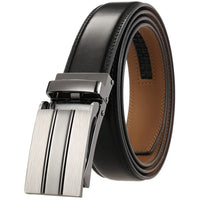 HKM-282067 Luxury Automatic Leather Belt with Belt Buckles for Men - Model Ly33-30016