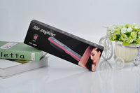 HKM-729171 Ceramic Hair Straightening Brush with Adjustable Temperature Control and Detangling Features