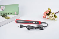 HKM-729171 Ceramic Hair Straightening Brush with Adjustable Temperature Control and Detangling Features