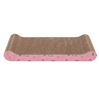 HKM-240531 Corrugated Cat Scratch Board with Catnip - Multiple Fun Shapes for Claw Maintenance