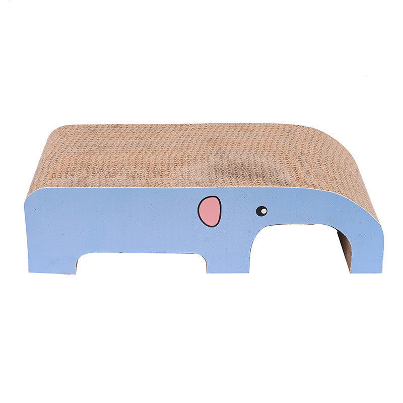 HKM-240531 Corrugated Cat Scratch Board with Catnip - Multiple Fun Shapes for Claw Maintenance