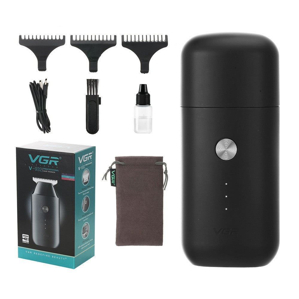 HKM-760275 USB Rechargeable Portable Hair Clipper with Stainless Steel Blade and Accessories