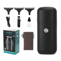 HKM-760275 USB Rechargeable Portable Hair Clipper with Stainless Steel Blade and Accessories