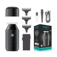 HKM-760275 USB Rechargeable Portable Hair Clipper with Stainless Steel Blade and Accessories