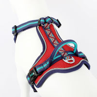 HKM-953235 Adjustable Nylon Dog Chest Strap with Traction Rope ¨C Sizes S to XL