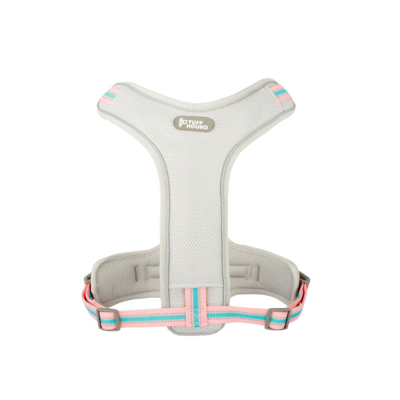 HKM-953235 Adjustable Nylon Dog Chest Strap with Traction Rope ¨C Sizes S to XL