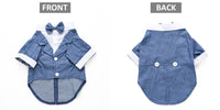 HKM-881299 Stylish Polyester Dog Suit for Small to Extra Large Breeds, Casual England-Inspired Design