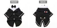 HKM-881299 Stylish Polyester Dog Suit for Small to Extra Large Breeds, Casual England-Inspired Design