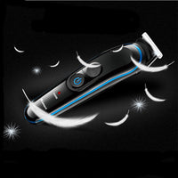 HKM-562515 Rechargeable Multi-Function Hair Clipper with Stainless Steel Blade - Model MS-5010, Black and Blue