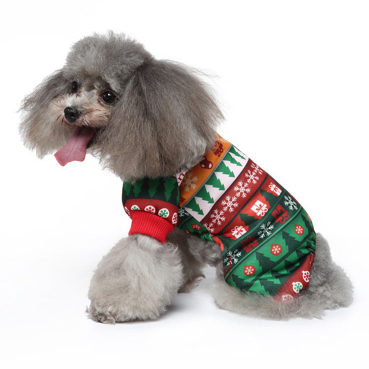 HKM-683539 Festival-Ready Dog Costume for Halloween and Christmas - Multiple Sizes Available
