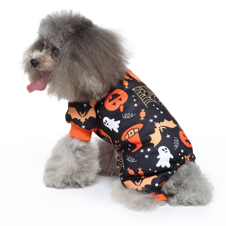 HKM-683539 Festival-Ready Dog Costume for Halloween and Christmas - Multiple Sizes Available