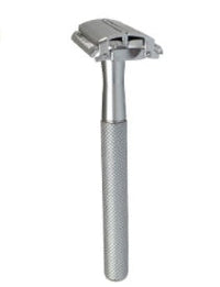HKM-528595 Durable Manual Shaver with 10 Double-Sided Blades, Zinc Alloy Cutter Head and Copper Handle