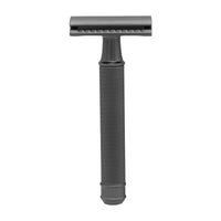HKM-528595 Durable Manual Shaver with 10 Double-Sided Blades, Zinc Alloy Cutter Head and Copper Handle