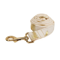 HKM-983699 Soft Fabric Velvet Dog Collar with Accessories for XS to XL Sizes