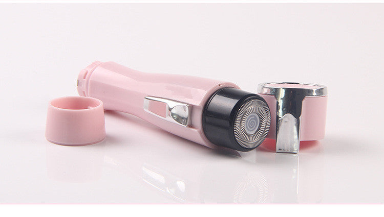 HKM-461907 Electric Mini Shaver for Smooth Hair Removal – Pink Stainless Steel Blade with ABS Body