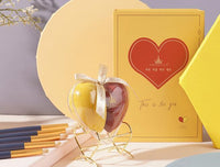 HKM-274515 Starry Sky Makeup Sponge Set with Stand - Blue & Yellow Beauty Eggs for Flawless Application