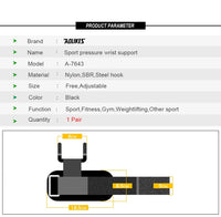 HKM-738835 Pull-Up Assist Gloves with Hook for Strength Training