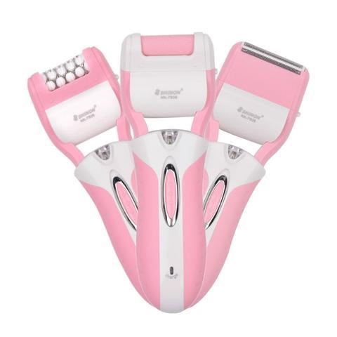 HKM-281619 3-in-1 Rechargeable Cordless Callus Remover with Ergonomic Grip for Smooth Skin Removal