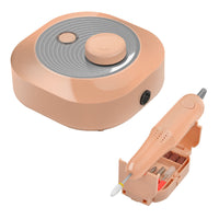 HKM-804819 Portable Electric Nail Polisher with One-Key Control and Multifunctional Bracket