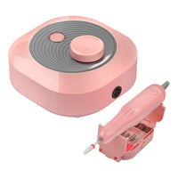 HKM-804819 Portable Electric Nail Polisher with One-Key Control and Multifunctional Bracket