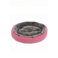 HKM-279891 Deep Sleep Round Pet Kennel - Cozy Cloth Bed for Cats and Small Pets