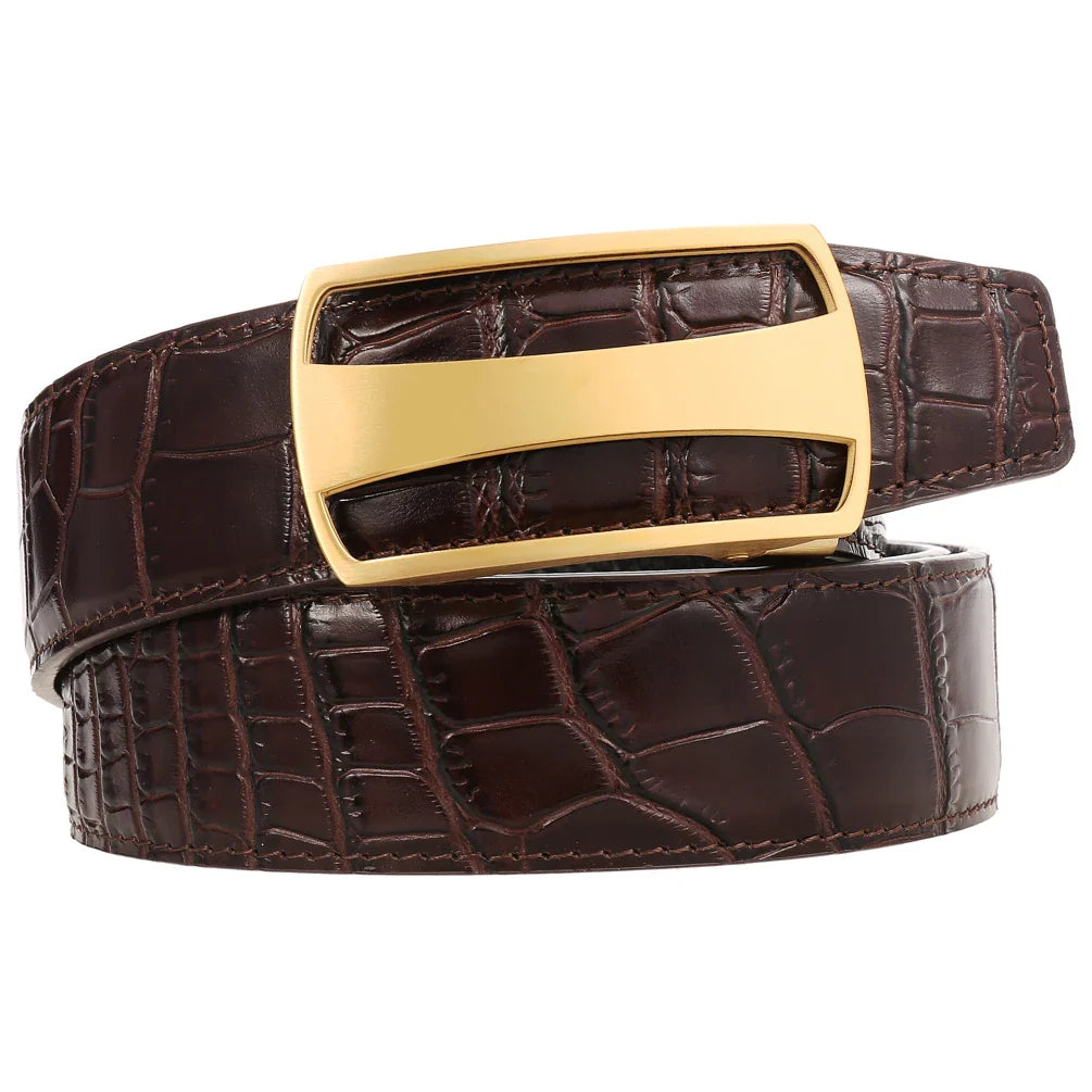 HKM-129427 Stylish Leather Belt for Men - Durable Design, Perfect for Everyday Wear