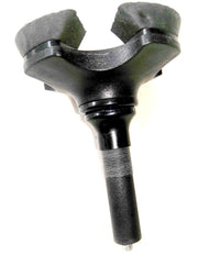 HKM-911891 Aluminum Alloy Folding Crutches with Wooden Handle - Four Section Design