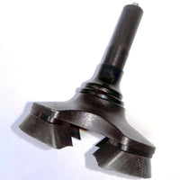 HKM-911891 Aluminum Alloy Folding Crutches with Wooden Handle - Four Section Design