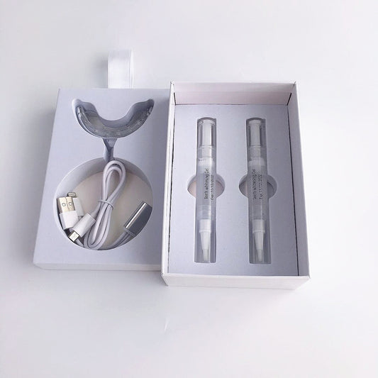 HKM-246547 Teeth Whitening Light Kit with Gel and Shade Guide for Effective Oral Care