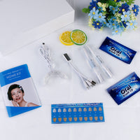 HKM-246547 Teeth Whitening Light Kit with Gel and Shade Guide for Effective Oral Care