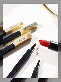 HKM-891667 Portable Female Retractable Lip Brush for Lipstick, Lip Balm, and Lip Glaze