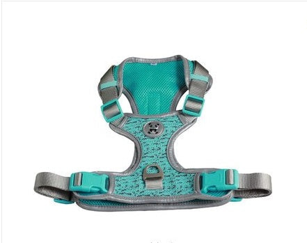 HKM-143251 Lightweight Breathable Dog Walking Vest with Dual Layer Towing Rope