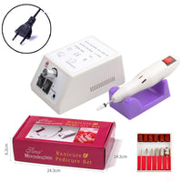 HKM-999123 Electric Nail Sander and Polishing Tool for Manicure and Toenail Care, Multiple Colors Available